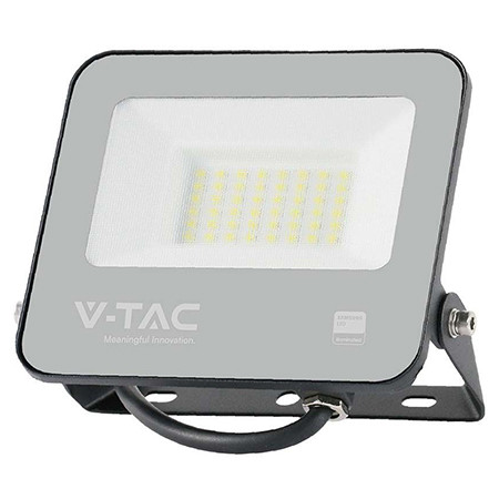 reflector led smd 30w 185lm/w 6500k ip65 cip samsung - negru/gri - imagine 13